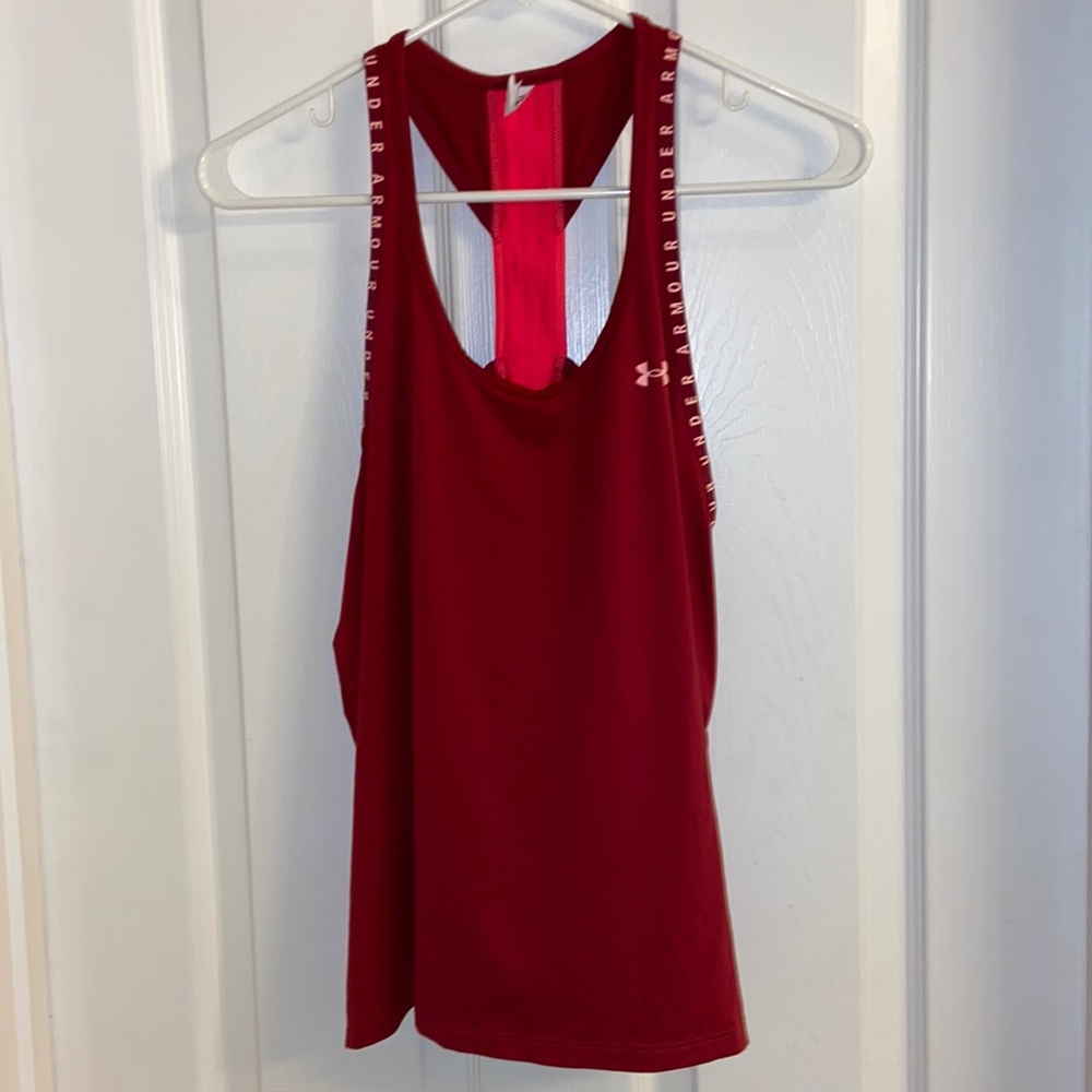 under armour dri fit tank top